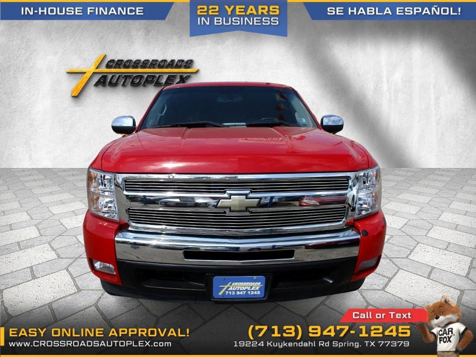 2011 RED /GRAY CHEVROLET SILVERADO 1500 LT Ext. Cab 2WD (1GCRCSE09BZ) with an 5.3L V8 OHV 16V FFV engine, 6-SPEED AUTOMATIC transmission, located at 19224 Kuykendahl Rd, Spring, TX, 77379, (713) 947-1245, 30.049259, -95.491402 - NEW ARRIVAL CHEVROLET SILVERADO CREW CAB PICKUP!! THIS IS A MUST SEE, 4DR CREW CAB, CLOTH INTERIOR WITH NO STAINS AND CUTS, GREAT MILEAGE, ENGINE AND TRANSMISSION RUNS SMOOTH AND FUNCTIONS PROPERLY, ICE COLD A/C, PASSED OUR MULTI-POINT INSPECTION AND READY FOR DELIVERY! ALMOST NEW TIRES AND EXTERIOR - Photo #7