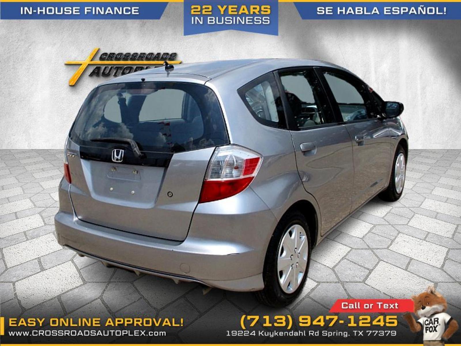 2010 SILVER HONDA FIT 5-Speed AT (JHMGE8H24AS) with an 1.5L L4 SOHC 16V engine, 5-SPEED AUTOMATIC transmission, located at 19224 Kuykendahl Rd, Spring, TX, 77379, (713) 947-1245, 30.049259, -95.491402 - used car loans/financing to South Houston TX, Pasadena TX, Galena Park TX, Jacinto City TX, Deer Park TX, Pearland TX, Cloverleaf TX, Friendswood TX, Houston TX, Channelview TX, Webster TX, West University Place TX, La Porte TX, League City TX, Bellaire TX & Seabrook TX. - Photo #2