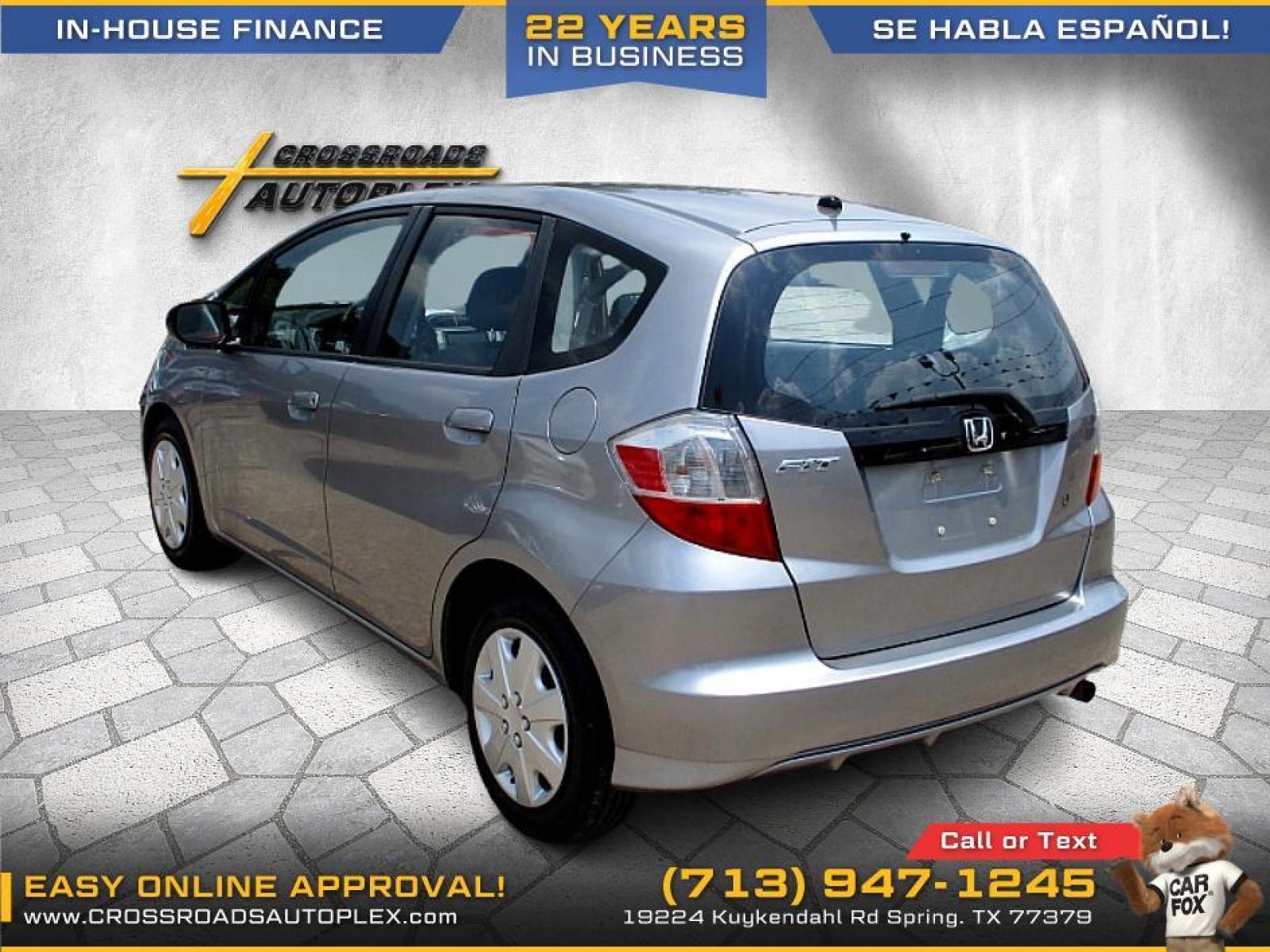 2010 SILVER HONDA FIT 5-Speed AT (JHMGE8H24AS) with an 1.5L L4 SOHC 16V engine, 5-SPEED AUTOMATIC transmission, located at 19224 Kuykendahl Rd, Spring, TX, 77379, (713) 947-1245, 30.049259, -95.491402 - used car loans/financing to South Houston TX, Pasadena TX, Galena Park TX, Jacinto City TX, Deer Park TX, Pearland TX, Cloverleaf TX, Friendswood TX, Houston TX, Channelview TX, Webster TX, West University Place TX, La Porte TX, League City TX, Bellaire TX & Seabrook TX. - Photo #4