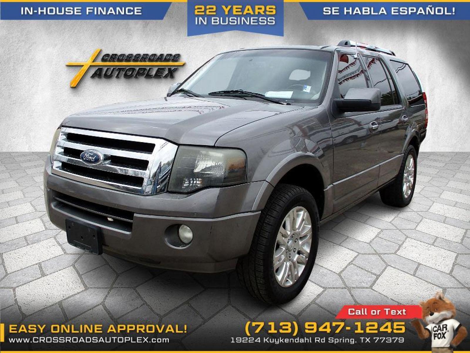 2013 BLACK /TAN FORD EXPEDITION Limited 2WD (1FMJU1K56DE) with an 5.4L V8 SOHC 16V FFV engine, 6-SPEED AUTOMATIC transmission, located at 19224 Kuykendahl Rd, Spring, TX, 77379, (713) 947-1245, 30.049259, -95.491402 - Photo #6