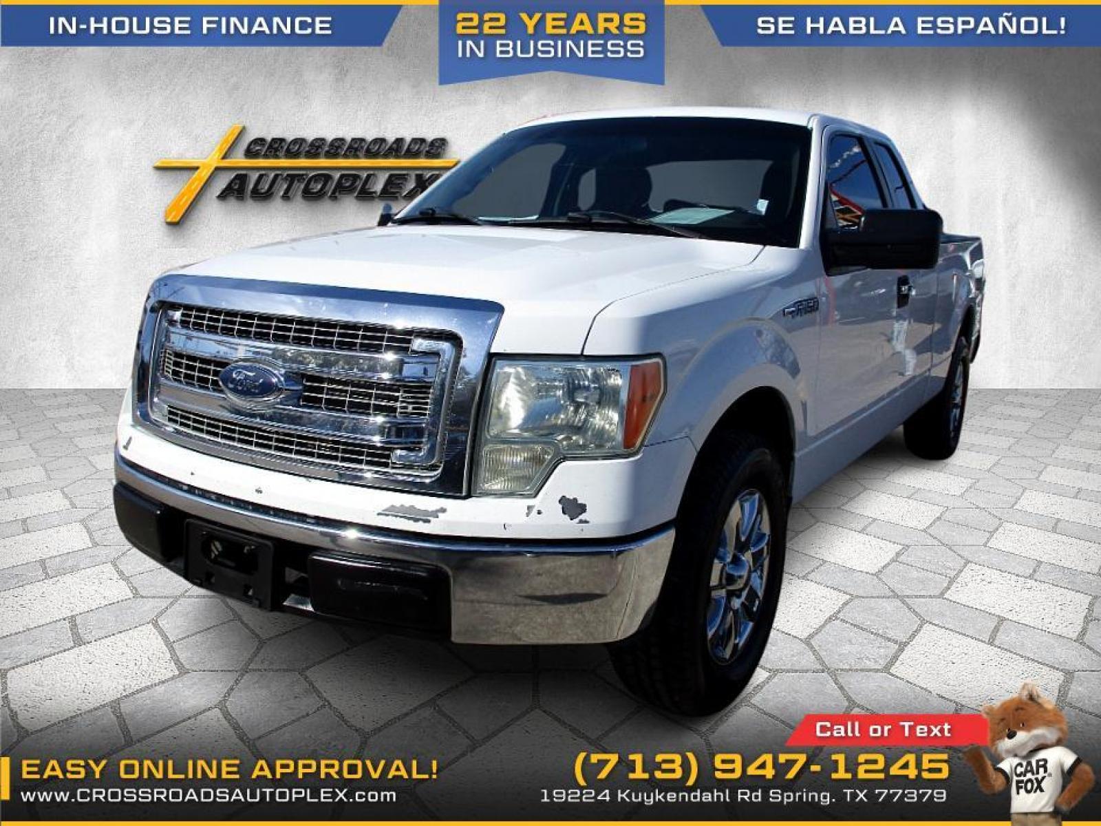 2010 WHITE /GRAY FORD F-150 Lariat SuperCab 6.5-ft. Bed 2WD (1FTEX1CW7AF) with an 4.6L V8 SOHC 16V engine, 4-SPEED AUTOMATIC OR 6-SPEED AUTOMATIC transmission, located at 19224 Kuykendahl Rd, Spring, TX, 77379, (713) 947-1245, 30.049259, -95.491402 - Photo #6
