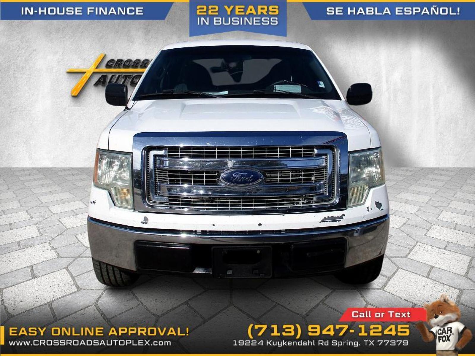 2010 WHITE /GRAY FORD F-150 Lariat SuperCab 6.5-ft. Bed 2WD (1FTEX1CW7AF) with an 4.6L V8 SOHC 16V engine, 4-SPEED AUTOMATIC OR 6-SPEED AUTOMATIC transmission, located at 19224 Kuykendahl Rd, Spring, TX, 77379, (713) 947-1245, 30.049259, -95.491402 - Photo #7
