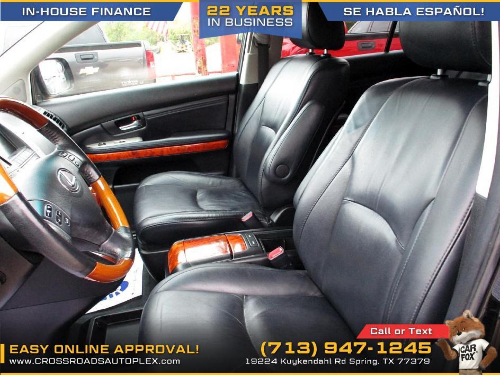 2007 BLACK LEXUS RX 350 AWD (2T2HK31U47C) with an 3.5L V6 DOHC 24V engine, 5-SPEED AUTOMATIC transmission, located at 19224 Kuykendahl Rd, Spring, TX, 77379, (713) 947-1245, 30.049259, -95.491402 - Photo #12