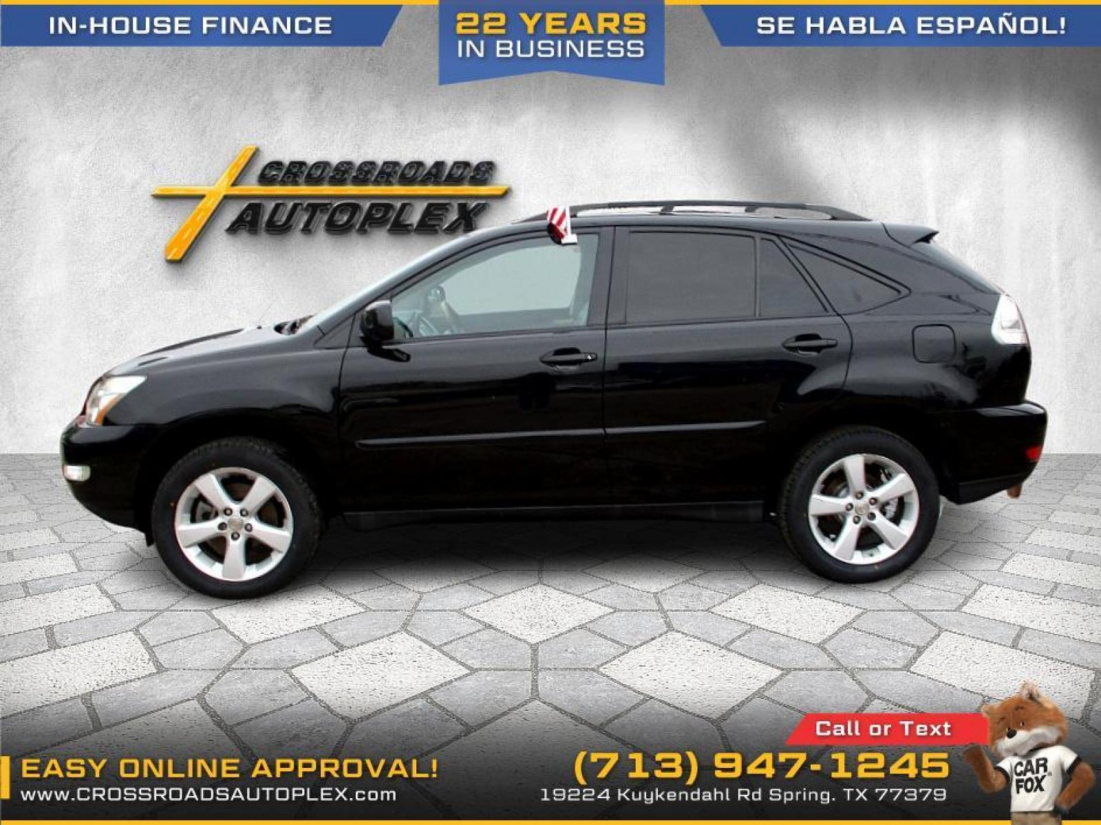 2007 BLACK LEXUS RX 350 AWD (2T2HK31U47C) with an 3.5L V6 DOHC 24V engine, 5-SPEED AUTOMATIC transmission, located at 19224 Kuykendahl Rd, Spring, TX, 77379, (713) 947-1245, 30.049259, -95.491402 - Photo #5
