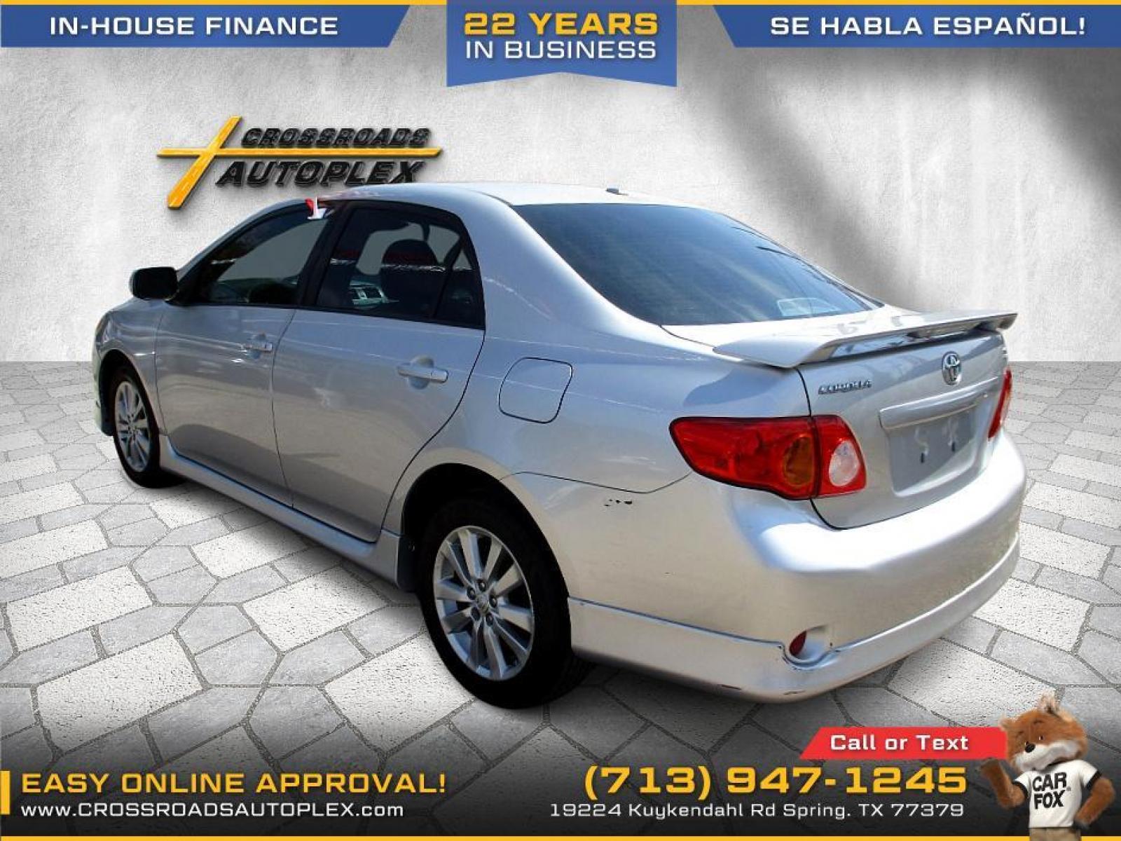 2010 SILVER /SILVER TOYOTA COROLLA Base 5-Speed MT (1NXBU4EEXAZ) with an 1.8L L4 DOHC 16V engine, 5-SPEED MANUAL transmission, located at 19224 Kuykendahl Rd, Spring, TX, 77379, (713) 947-1245, 30.049259, -95.491402 - This Honda Accord is a great example of leading-edge combination of killer looks, next-big-thing technology and huge driving fun. Civic embodies our safety for everyone philosophy. Bottom line is it is clean with a lot of options, it's safe with our 24-point multi-inspection by our ASE Certified tec - Photo #2