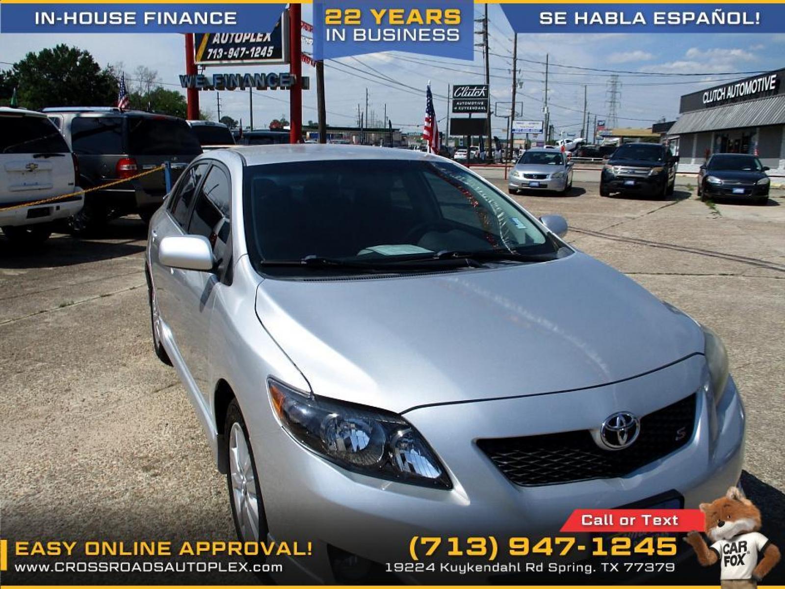 2010 SILVER /SILVER TOYOTA COROLLA Base 5-Speed MT (1NXBU4EEXAZ) with an 1.8L L4 DOHC 16V engine, 5-SPEED MANUAL transmission, located at 19224 Kuykendahl Rd, Spring, TX, 77379, (713) 947-1245, 30.049259, -95.491402 - This Honda Accord is a great example of leading-edge combination of killer looks, next-big-thing technology and huge driving fun. Civic embodies our safety for everyone philosophy. Bottom line is it is clean with a lot of options, it's safe with our 24-point multi-inspection by our ASE Certified tec - Photo #4