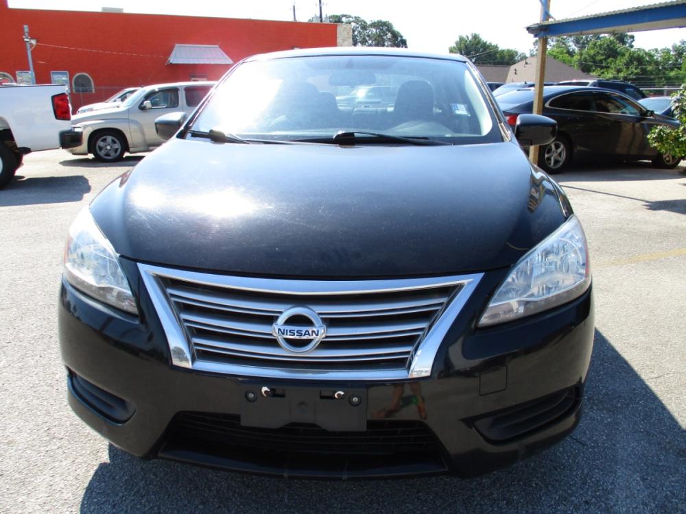 2014 BLACK NISSAN SENTRA S 6MT (3N1AB7AP3EY) with an 1.8L L4 SFI DOHC 16V engine, 6-SPEED MANUAL transmission, located at 310 Spencer Hwy, South Houston, TX, 77587, (713) 947-1245, 29.664383, -95.228897 - Photo #7