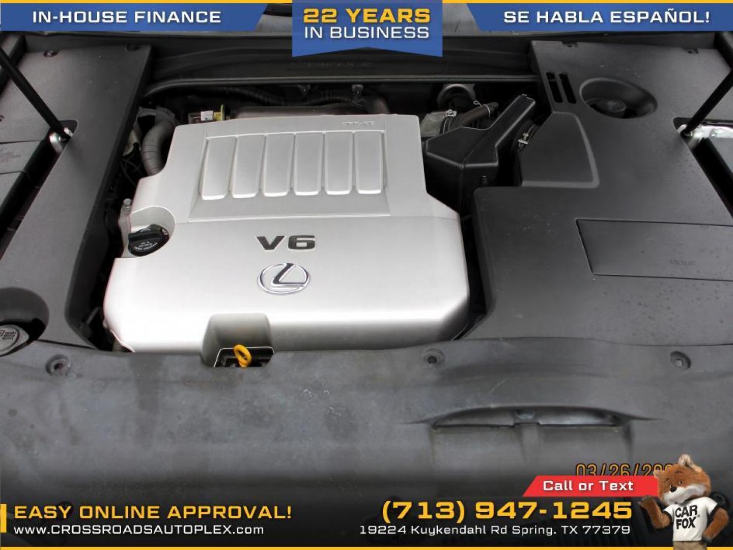2007 SILVER /GRAY LEXUS ES 350 Sedan (JTHBJ46G472) with an 3.5L V6 DOHC 24V engine, 6-SPEED AUTOMATIC transmission, located at 19224 Kuykendahl Rd, Spring, TX, 77379, (713) 947-1245, 30.049259, -95.491402 - *********************** JUST HIT THE LOT 2007 LEXUS ES330 *************************** IF YOU ARE IN THE MARKET FOR A LUXURY SEDAN, LOOK NO FURTHER!! THIS LEXUS IS IN PRISTINE CONDITION INSIDE AND OUTSIDE. EQUIPPED WITH A V6 MOTOR JUST ENOUGHT HORSEPOWER THAT YOU WILL NEED!! NON SMOKER INSIDE WITH - Photo#14