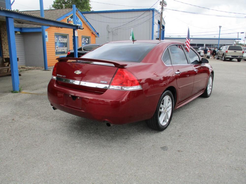 2011 RED CHEVROLET IMPALA LTZ (2G1WC5EM9B1) with an 3.9L V6 DOHC 16V FFV engine, 4-SPEED AUTOMATIC transmission, located at 310 Spencer Hwy, South Houston, TX, 77587, (713) 947-1245, 29.664383, -95.228897 - Photo #2