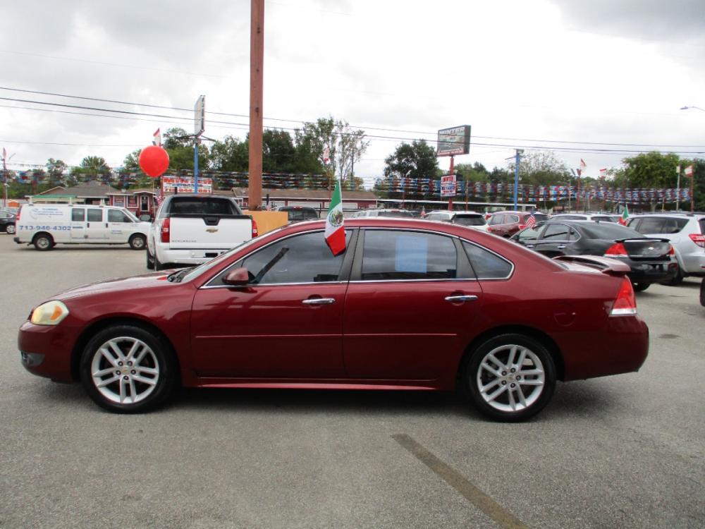 2011 RED CHEVROLET IMPALA LTZ (2G1WC5EM9B1) with an 3.9L V6 DOHC 16V FFV engine, 4-SPEED AUTOMATIC transmission, located at 310 Spencer Hwy, South Houston, TX, 77587, (713) 947-1245, 29.664383, -95.228897 - Photo #5