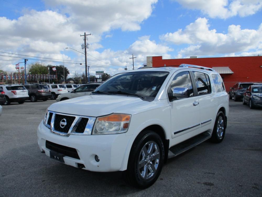 2010 WHITE NISSAN ARMADA SE 2WD (5N1BA0ND2AN) with an 5.6L V8 DOHC 32V FFV engine, 5-SPEED AUTOMATIC transmission, located at 310 Spencer Hwy, South Houston, TX, 77587, (713) 947-1245, 29.664383, -95.228897 - LOOK!! NEW ARRIVAL NISSAN ARMADA, THIS ARMADA HAS GONE THROUGH CROSSROADS AUTOPLEX MULTI-POINT INSPECTION AND READY FOR DELIVERY. THIS VEHICLE IS EQUIPPED WITH 3RD SEATING FOR THE WHOLE FAMILY. POWER WINDOWS AND LOCKS, TILT, GREAT SOUND SYSTEM, LEATHER INTERIOR. MOTOR AND TRANSMISSION RUNS GREAT AND - Photo #6