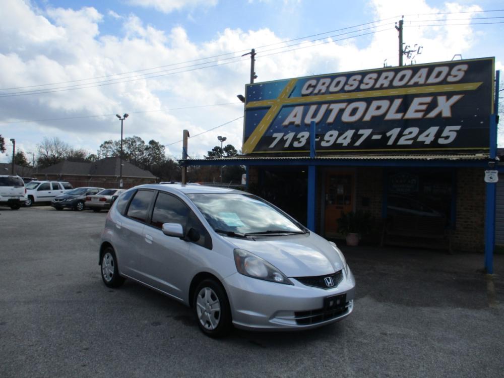 2013 SILVER HONDA FIT 5-Speed AT (JHMGE8H37DC) with an 1.5L L4 SOHC 16V engine, 5-SPEED AUTOMATIC transmission, located at 310 Spencer Hwy, South Houston, TX, 77587, (713) 947-1245, 29.664383, -95.228897 - Photo #0