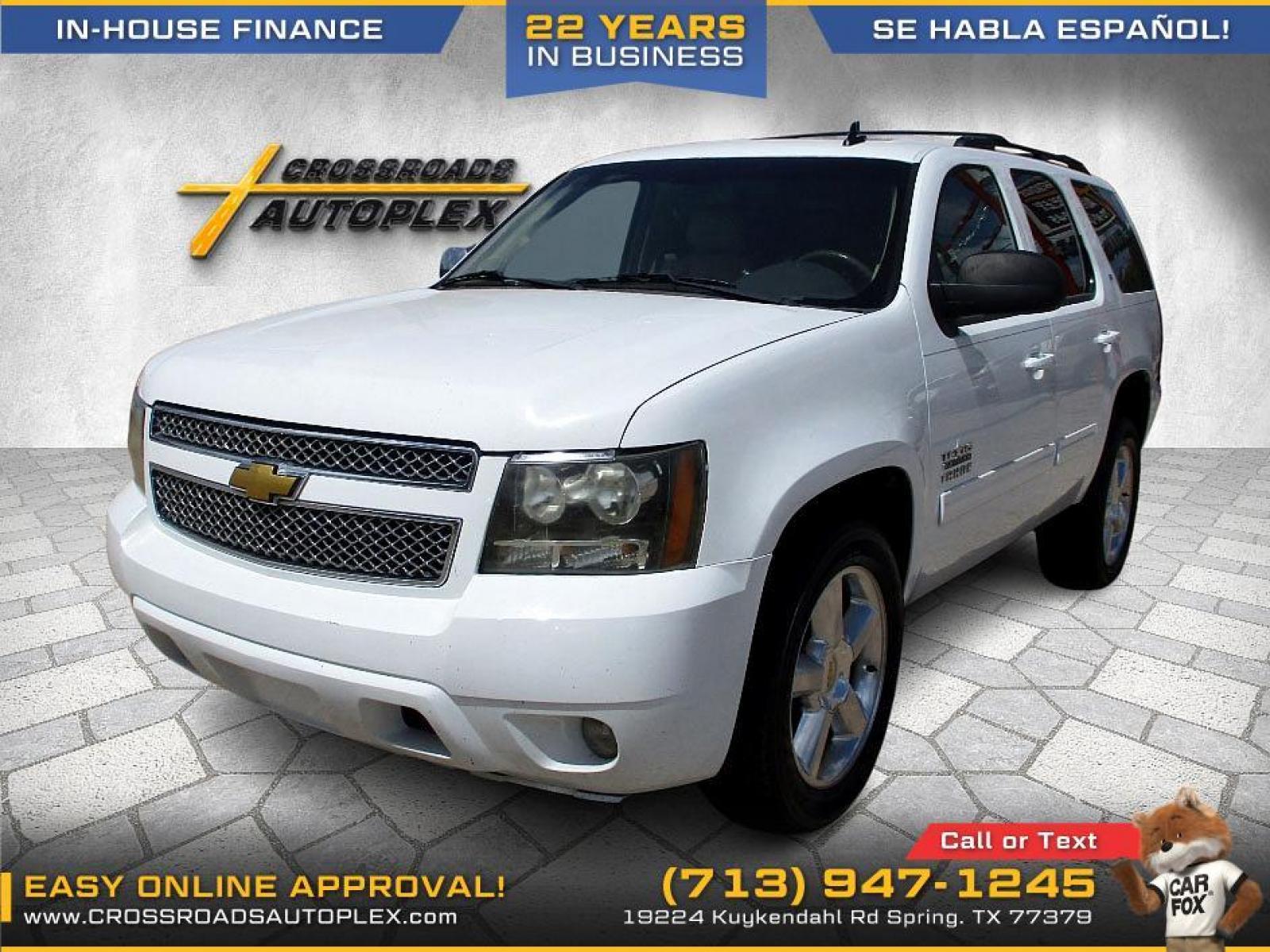 2011 WHITE CHEVROLET TAHOE LT 2WD (1GNSCBE01BR) with an 5.3L V8 OHV 16V FFV engine, 6-SPEED AUTOMATIC transmission, located at 19224 Kuykendahl Rd, Spring, TX, 77379, (713) 947-1245, 30.049259, -95.491402 - LOOK!! NEW ARRIVAL CHEVROLET TAHOE, THIS TAHOE HAS GONE THROUGH Crossroads Autoplex MULTI-POINT INSPECTION AND READY FOR DELIVERY. THIS VEHICLE IS EQUIPPED WITH 3RD SEATING FOR THE WHOLE FAMILY. POWER WINDOWS AND LOCKS, TILT, GREAT SOUND SYSTEM, LEATHER INTERIOR. MOTOR AND TRANSMISSION RUNS GREAT AN - Photo #6