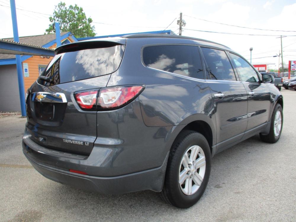 2013 GRAY CHEVROLET TRAVERSE 1LT FWD (1GNKRGKD4DJ) with an 3.6L V6 DOHC 24V engine, 6-SPEED AUTOMATIC transmission, located at 310 Spencer Hwy, South Houston, TX, 77587, (713) 947-1245, 29.664383, -95.228897 - This 2013 Chevrolet Traverse is the complete package! It brings the SUV fan and luxury together as one! Today Chevrolet lets you have luxury without having to sacrifice your space! This mid-size SUV has great appeal and will not last long! Come check us out today! Crossroads Autoplex is a family run - Photo #2