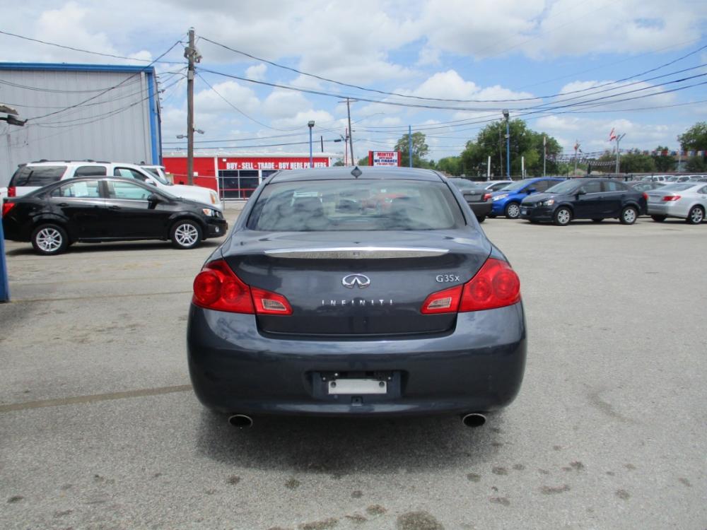 2008 BLACK INFINITI G35 x AWD (JNKBV61F58M) with an 3.5L V6 DOHC 24V engine, 5-SPEED AUTOMATIC transmission, located at 310 Spencer Hwy, South Houston, TX, 77587, (713) 947-1245, 29.664383, -95.228897 - Photo #3