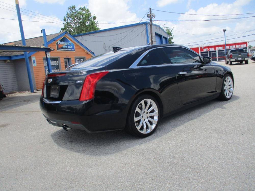 2016 BLACK CADILLAC ATS Coupe 3.6L Performance RWD w/Driver Assist Pkg. (1G6AD1RS4G0) with an 3.6L V6 DOHC 24V engine, 6-SPEED AUTOMATIC transmission, located at 310 Spencer Hwy, South Houston, TX, 77587, (713) 947-1245, 29.664383, -95.228897 - 2016 CADILLAC ATS, TWO OWNER, LOW MILES, IMMUCULATE, CLEAN CARFAX. PREMIUM PACKAGE AND ALL THE GOODIES YOU COULD WANT. RARE CAR!!! , 2 DOOR WITH POWER SEATS FOR THE CONVIENCE OF THE BACK. THIS CAR IS EQUIPPED WITH A SUNROOF AND BACK UP CAMERA AS WELL. CALL US TODAY TO SCHEDULE YOUR VIEWING OF THIS R - Photo #3