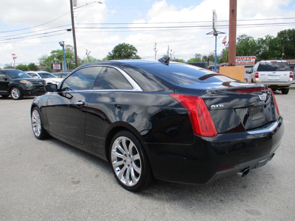 2016 BLACK CADILLAC ATS Coupe 3.6L Performance RWD w/Driver Assist Pkg. (1G6AD1RS4G0) with an 3.6L V6 DOHC 24V engine, 6-SPEED AUTOMATIC transmission, located at 310 Spencer Hwy, South Houston, TX, 77587, (713) 947-1245, 29.664383, -95.228897 - 2016 CADILLAC ATS, TWO OWNER, LOW MILES, IMMUCULATE, CLEAN CARFAX. PREMIUM PACKAGE AND ALL THE GOODIES YOU COULD WANT. RARE CAR!!! , 2 DOOR WITH POWER SEATS FOR THE CONVIENCE OF THE BACK. THIS CAR IS EQUIPPED WITH A SUNROOF AND BACK UP CAMERA AS WELL. CALL US TODAY TO SCHEDULE YOUR VIEWING OF THIS R - Photo #5