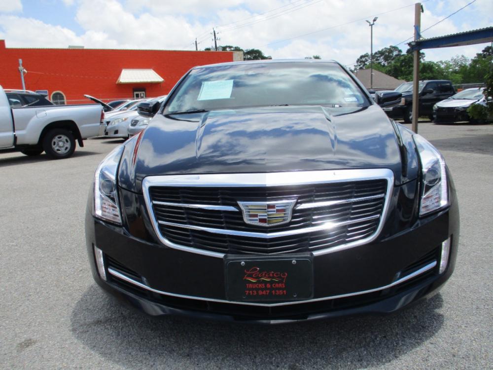 2016 BLACK CADILLAC ATS Coupe 3.6L Performance RWD w/Driver Assist Pkg. (1G6AD1RS4G0) with an 3.6L V6 DOHC 24V engine, 6-SPEED AUTOMATIC transmission, located at 310 Spencer Hwy, South Houston, TX, 77587, (713) 947-1245, 29.664383, -95.228897 - 2016 CADILLAC ATS, TWO OWNER, LOW MILES, IMMUCULATE, CLEAN CARFAX. PREMIUM PACKAGE AND ALL THE GOODIES YOU COULD WANT. RARE CAR!!! , 2 DOOR WITH POWER SEATS FOR THE CONVIENCE OF THE BACK. THIS CAR IS EQUIPPED WITH A SUNROOF AND BACK UP CAMERA AS WELL. CALL US TODAY TO SCHEDULE YOUR VIEWING OF THIS R - Photo #8
