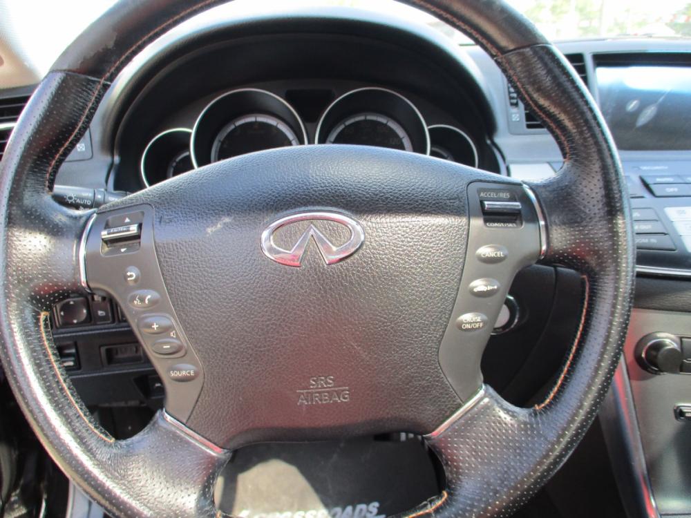 2007 BLACK INFINITI M 45 Sedan (JNKBY01E87M) with an 4.5L V8 DOHC 32V engine, 5-SPEED AUTOMATIC transmission, located at 310 Spencer Hwy, South Houston, TX, 77587, (713) 947-1245, 29.664383, -95.228897 - Wow, this Infiniti unit is designed to enrich and crafted to perform. The premium automotive machinery is Premium after market only part of a premium automotive experience. Ice cold Ac, great mileage- Non smoker vehicle . An amazing Bose premium audio system with 8-inch display. It, clean with it's - Photo #18