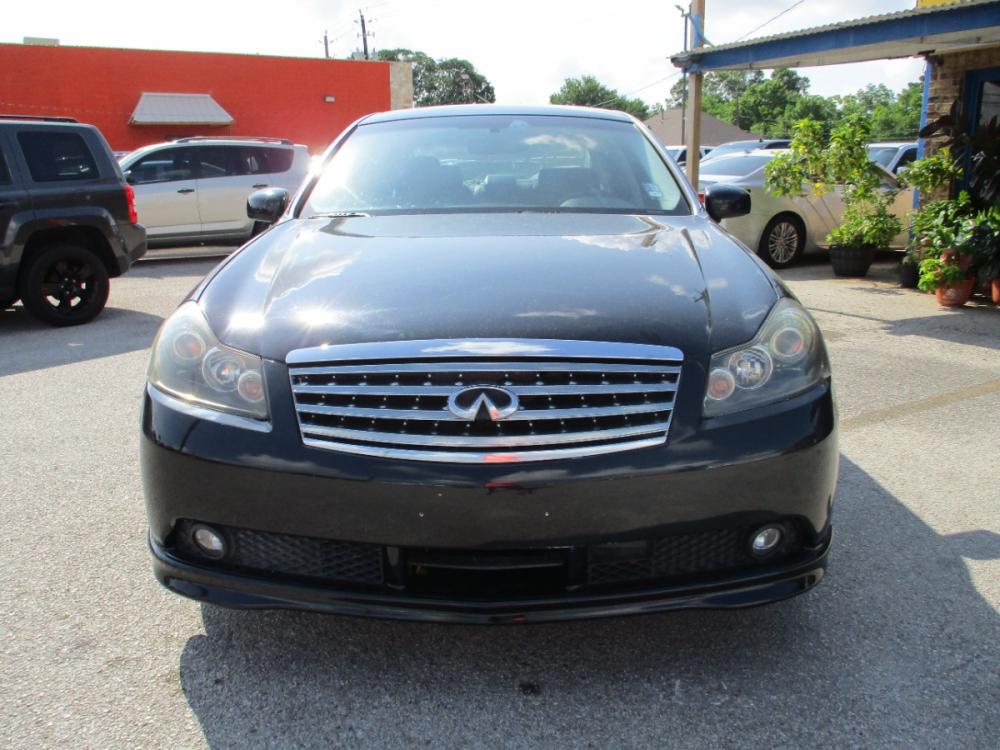 2007 BLACK INFINITI M 45 Sedan (JNKBY01E87M) with an 4.5L V8 DOHC 32V engine, 5-SPEED AUTOMATIC transmission, located at 310 Spencer Hwy, South Houston, TX, 77587, (713) 947-1245, 29.664383, -95.228897 - Wow, this Infiniti unit is designed to enrich and crafted to perform. The premium automotive machinery is Premium after market only part of a premium automotive experience. Ice cold Ac, great mileage- Non smoker vehicle . An amazing Bose premium audio system with 8-inch display. It, clean with it's - Photo #7
