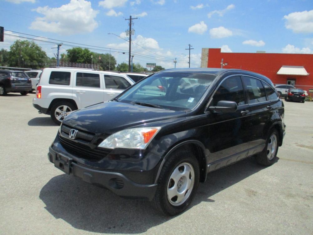 2009 BLACK HONDA CR-V LX 2WD 5-Speed AT (3CZRE38329G) with an 2.4L L4 DOHC 16V engine, 5-SPEED AUTOMATIC transmission, located at 310 Spencer Hwy, South Houston, TX, 77587, (713) 947-1245, 29.664383, -95.228897 - Photo #6