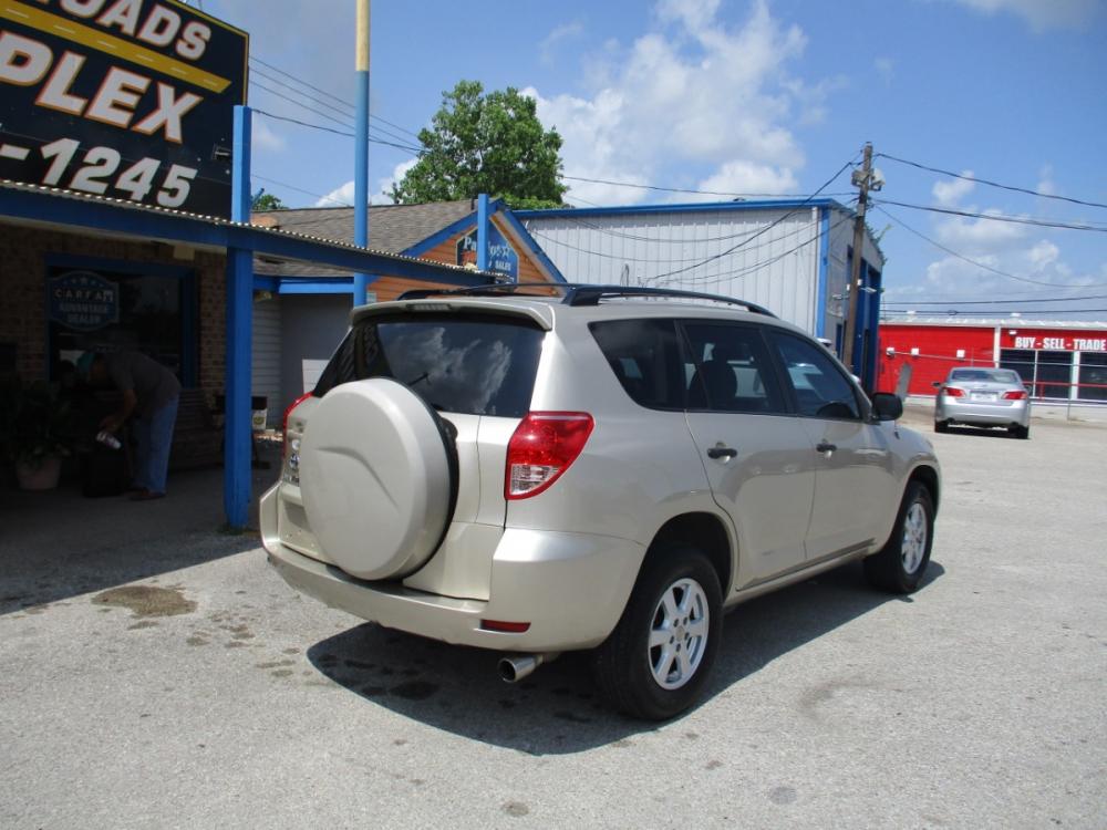 2008 GOLD /TAN TOYOTA RAV4 Base I4 2WD (JTMZD33V386) with an 2.4L L4 DOHC 16V engine, 4-SPEED AUTOMATIC transmission, located at 310 Spencer Hwy, South Houston, TX, 77587, (713) 947-1245, 29.664383, -95.228897 - 2008 TOYOTA RAV 4 ------- NEW ARRIVAL------ GREAT GAS MILEAGE WITH A TOYOTA ENGINE------- NEW TO INVENTORY !!, XTRA CLEAN VEHICLE WITH ALMOST NEW INTERIOR, NON SMOKER VEHICLE NO CUTS,STAINS,BURNS. EXTERIOR IS EQUALLY AS NICE . NO DOOR DINGS, THIS UNIT TRULY IS IN PRESTINE CONDITION IN AND OUT. T - Photo #2