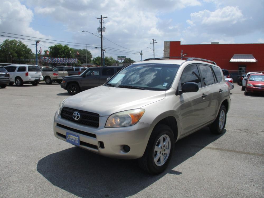 2008 GOLD /TAN TOYOTA RAV4 Base I4 2WD (JTMZD33V386) with an 2.4L L4 DOHC 16V engine, 4-SPEED AUTOMATIC transmission, located at 310 Spencer Hwy, South Houston, TX, 77587, (713) 947-1245, 29.664383, -95.228897 - 2008 TOYOTA RAV 4 ------- NEW ARRIVAL------ GREAT GAS MILEAGE WITH A TOYOTA ENGINE------- NEW TO INVENTORY !!, XTRA CLEAN VEHICLE WITH ALMOST NEW INTERIOR, NON SMOKER VEHICLE NO CUTS,STAINS,BURNS. EXTERIOR IS EQUALLY AS NICE . NO DOOR DINGS, THIS UNIT TRULY IS IN PRESTINE CONDITION IN AND OUT. T - Photo #6