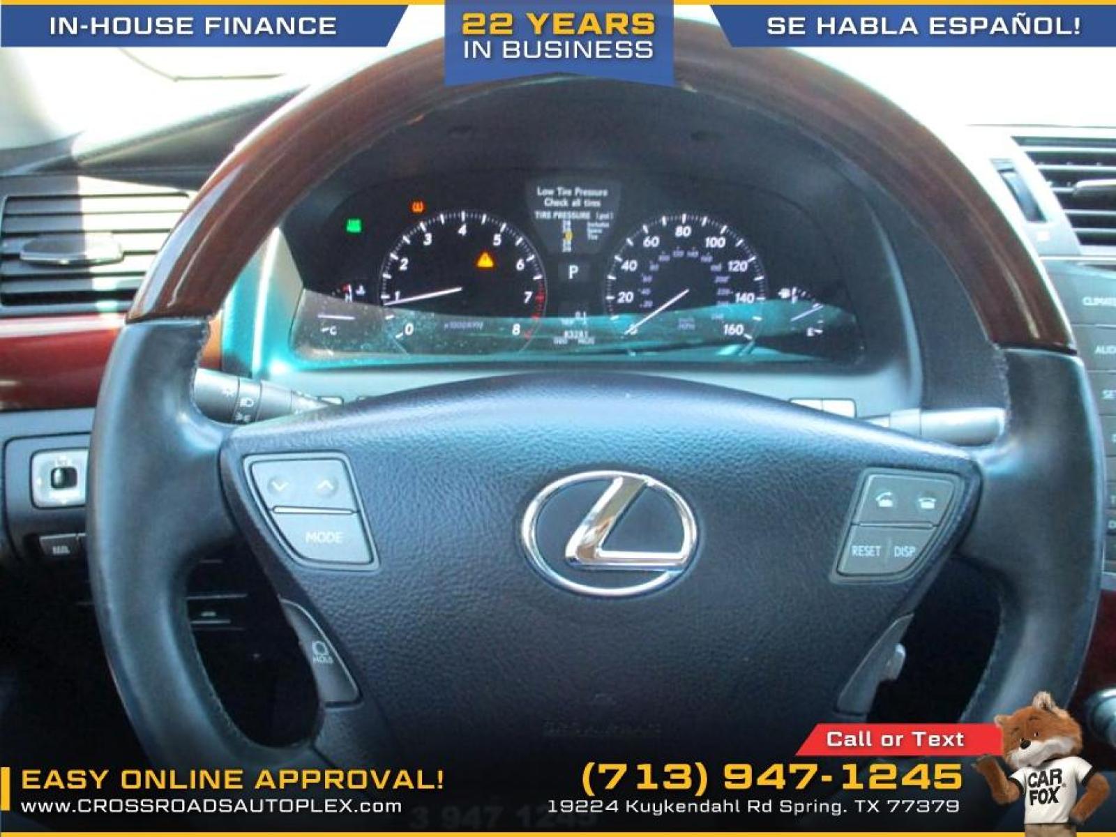 2012 SILVER LEXUS LS 460 Luxury Sedan (JTHBL5EF9C5) with an 4.6L V8 DOHC 32V engine, 8-SPEED AUTOMATIC transmission, located at 19224 Kuykendahl Rd, Spring, TX, 77379, (713) 947-1245, 30.049259, -95.491402 - *********************** JUST HIT THE LOT 2012 LEXUS LS460 *************************** IF YOU ARE IN THE MARKET FOR A LUXURY SEDAN, LOOK NO FURTHER!! THIS LEXUS IS IN PRISTINE CONDITION INSIDE AND OUTSIDE. EQUIPPED WITH A V6 MOTOR JUST ENOUGHT HORSEPOWER THAT YOU WILL NEED!! NON SMOKER INSIDE WITH - Photo #14