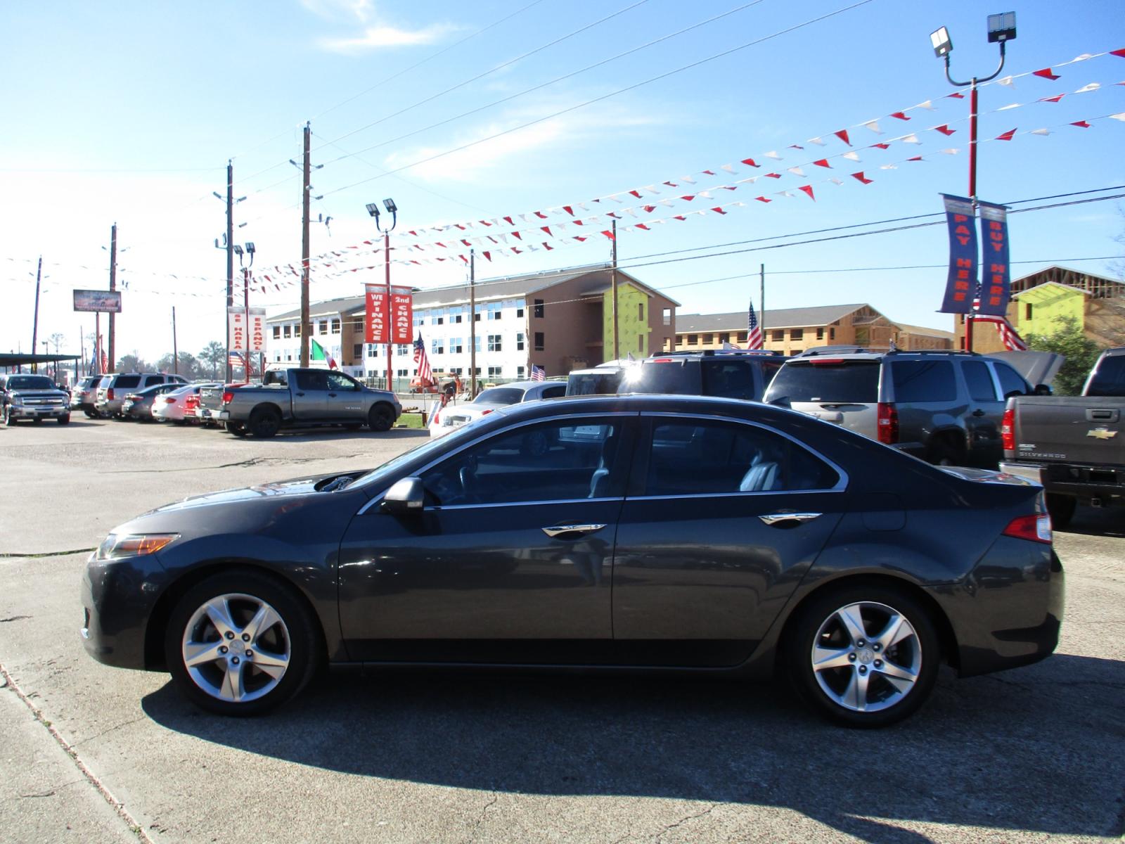 2010 GRAY /GRAY ACURA TSX 5-Speed AT (JH4CU2F63AC) with an 2.4L L4 DOHC 16V engine, 5-SPEED AUTOMATIC transmission, located at 19224 Kuykendahl Rd, Spring, TX, 77379, (713) 947-1245, 30.049259, -95.491402 - NEW ARRIVAL, QUALIFIES FOR IN-HOUSE FINANCING, COLD A/C GREAT SOUND SYSTEM, ENGINE & TRANSMISSION RUN'S QUIET & SMOOTH, EXTERIOR APPEARS TO HAVE BEEN GARAGED KEPT, ALMOST NEW TIRES, NON-SMOKER, SEATS AND CARPETS ARE FREE FROM SOILS & STAINS, CALL ONE OF OUR FRIENDLY FINANCE SPECIALIST FOR EASY APPRO - Photo #5