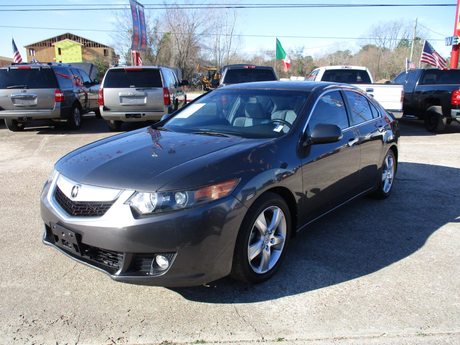 2010 GRAY /GRAY ACURA TSX 5-Speed AT (JH4CU2F63AC) with an 2.4L L4 DOHC 16V engine, 5-SPEED AUTOMATIC transmission, located at 19224 Kuykendahl Rd, Spring, TX, 77379, (713) 947-1245, 30.049259, -95.491402 - NEW ARRIVAL, QUALIFIES FOR IN-HOUSE FINANCING, COLD A/C GREAT SOUND SYSTEM, ENGINE & TRANSMISSION RUN'S QUIET & SMOOTH, EXTERIOR APPEARS TO HAVE BEEN GARAGED KEPT, ALMOST NEW TIRES, NON-SMOKER, SEATS AND CARPETS ARE FREE FROM SOILS & STAINS, CALL ONE OF OUR FRIENDLY FINANCE SPECIALIST FOR EASY APPRO - Photo #6