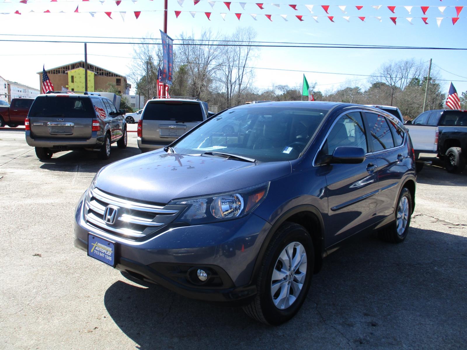 2013 BLUE HONDA CR-V EX 2WD 5-Speed AT (3CZRM3H52DG) with an 2.4L L4 DOHC 16V engine, 5-SPEED AUTOMATIC transmission, located at 19224 Kuykendahl Rd, Spring, TX, 77379, (713) 947-1245, 30.049259, -95.491402 - Photo #6