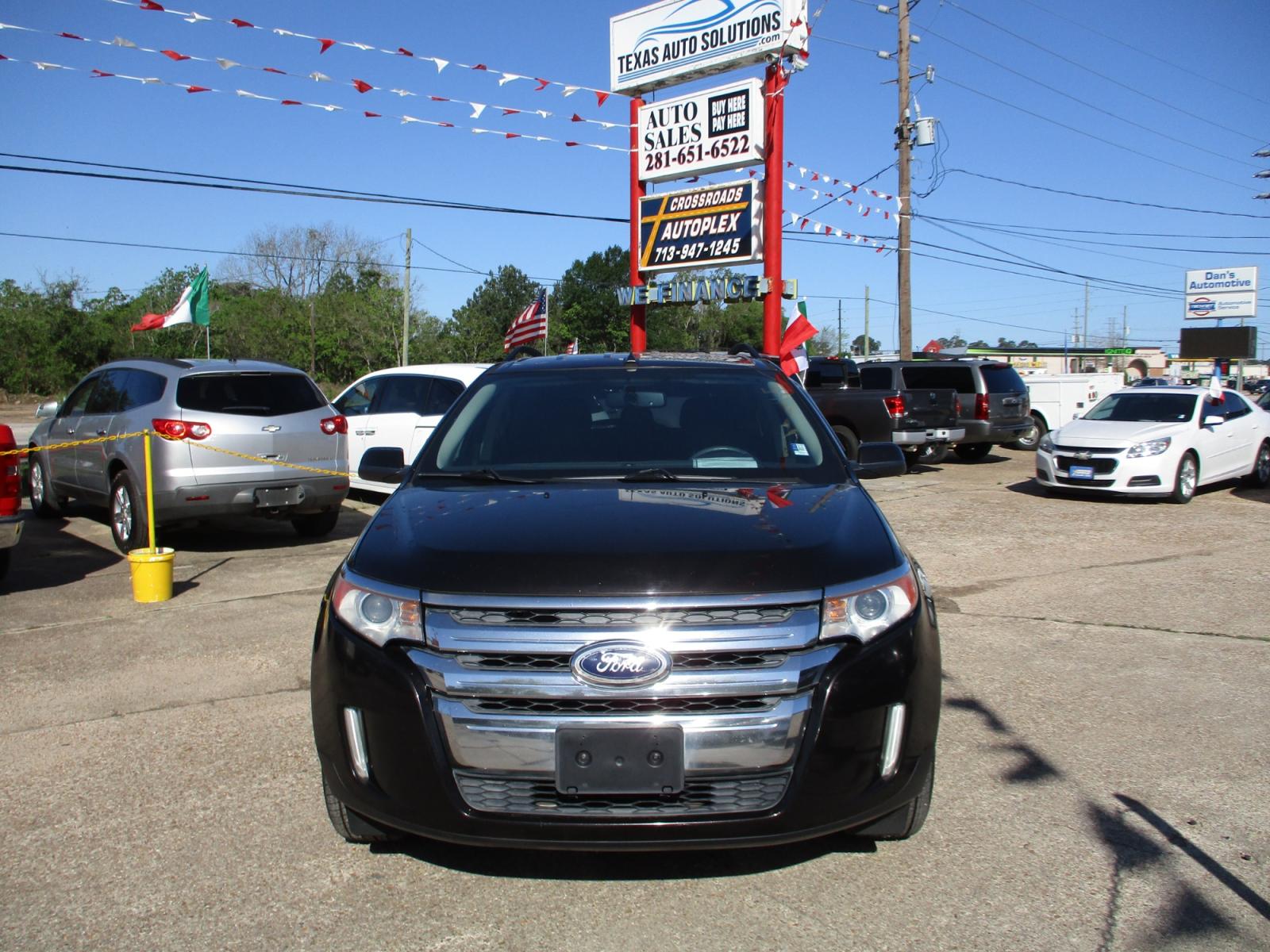 2013 BLACK /GRAY FORD EDGE SEL FWD (2FMDK3JC5DB) with an 3.5L V6 DOHC 24V engine, 6-SPEED AUTOMATIC transmission, located at 19224 Kuykendahl Rd, Spring, TX, 77379, (713) 947-1245, 30.049259, -95.491402 - Photo #7