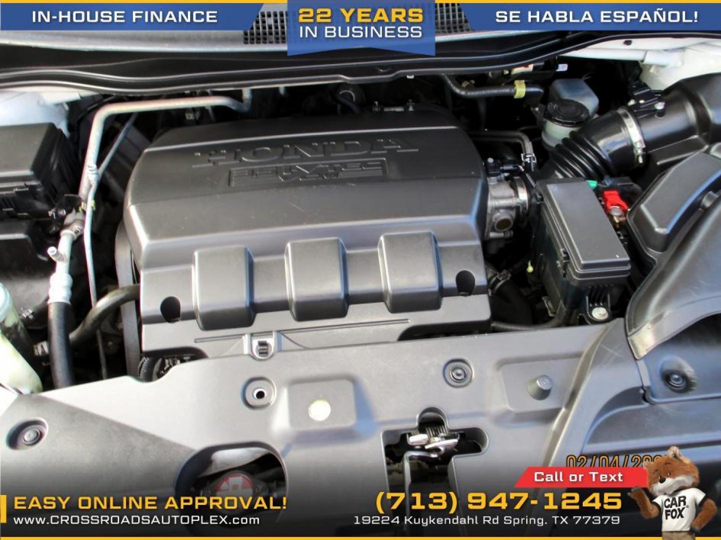 2011 WHITE /GRAY HONDA ODYSSEY Touring (5FNRL5H90BB) with an 3.5L V6 SOHC 24V engine, 5-SPEED AUTOMATIC transmission, located at 19224 Kuykendahl Rd, Spring, TX, 77379, (713) 947-1245, 30.049259, -95.491402 - used car loans/financing to South Houston TX, Pasadena TX, Galena Park TX, Jacinto City TX, Deer Park TX, Pearland TX, Cloverleaf TX, Friendswood TX, Houston TX, Channelview TX, Webster TX, West University Place TX, La Porte TX, League City TX, The Woodlands TX, Cypress TX, Spring TX Bellaire TX & S - Photo#13