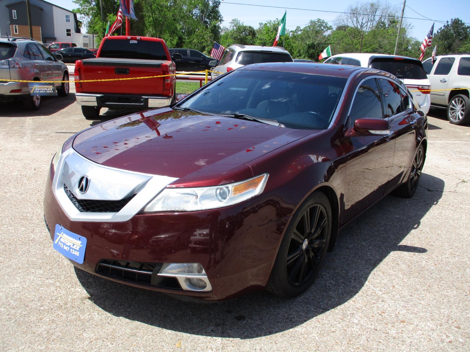 2009 MAROON ACURA TL 5-Speed AT SH-AWD with Tech Package (19UUA96529A) with an 3.7L V6 SOHC 24V engine, 5-SPEED AUTOMATIC transmission, located at 19224 Kuykendahl Rd, Spring, TX, 77379, (713) 947-1245, 30.049259, -95.491402 - NEW ARRIVAL, QUALIFIES FOR IN-HOUSE FINANCING, COLD A/C GREAT SOUND SYSTEM, ENGINE & TRANSMISSION RUN'S QUIET & SMOOTH, EXTERIOR APPEARS TO HAVE BEEN GARAGED KEPT, ALMOST NEW TIRES, NON-SMOKER, SEATS AND CARPETS ARE FREE FROM SOILS & STAINS, CALL ONE OF OUR FRIENDLY FINANCE SPECIALIST FOR EASY APPRO - Photo #6