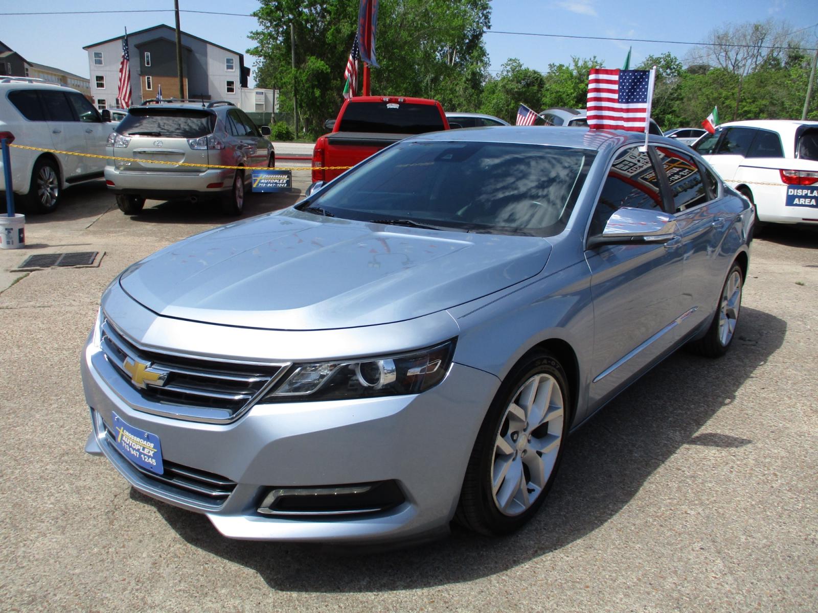 2015 BLUE /GRAY CHEVROLET IMPALA LTZ (1G1165S3XFU) with an 3.6L V6 DOHC 24V engine, 6-SPEED AUTOMATIC transmission, located at 19224 Kuykendahl Rd, Spring, TX, 77379, (713) 947-1245, 30.049259, -95.491402 - When you reach a certain age, you come to respect any product that's been around as long -- and been through as many changes -- as you have. In the automotive world, the Chevrolet Impala would be a good example -- it's been around in various incarnations since the late 1950s.This is a testament to i - Photo #6