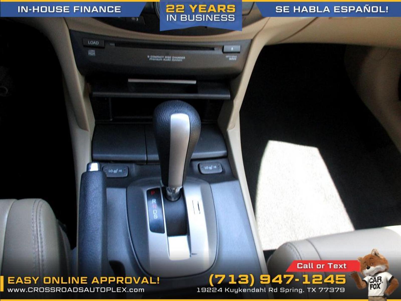 2012 WHITE HONDA ACCORD EX-L V6 Coupe AT (1HGCS2B88CA) with an 3.5L V6 SOHC 24V engine, 5-SPEED AUTOMATIC transmission, located at 19224 Kuykendahl Rd, Spring, TX, 77379, (713) 947-1245, 30.049259, -95.491402 - This Honda Accord is a great example of leading-edge combination of killer looks, next-big-thing technology and huge driving fun. Civic embodies our safety for everyone philosophy. Bottom line is it is clean with a lot of options, it's safe with our 24-point multi-inspection by our ASE Certified tec - Photo #29