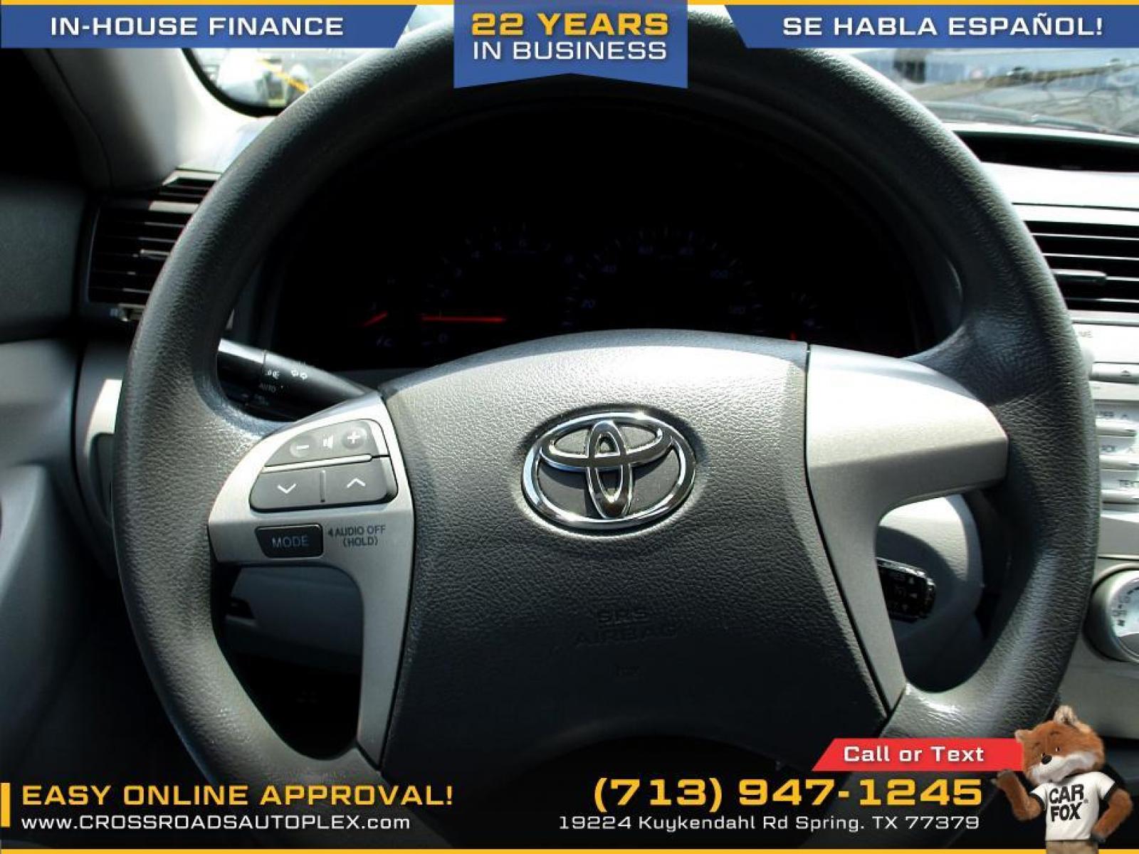 2010 SILVER TOYOTA CAMRY LE 6-Spd AT (4T1BF3EK3AU) with an 2.5L L4 DOHC 16V engine, 6-SPEED AUTOMATIC transmission, located at 19224 Kuykendahl Rd, Spring, TX, 77379, (713) 947-1245, 30.049259, -95.491402 - We offer in house financing in addition to a variety of finance options to cater to your specific needs. Our friendly sales professionals are standing by, ready to help you drive out today. Come see the difference here at Crossroads Autoplex, where we treat everyone like family. Call today at 713-94 - Photo #14