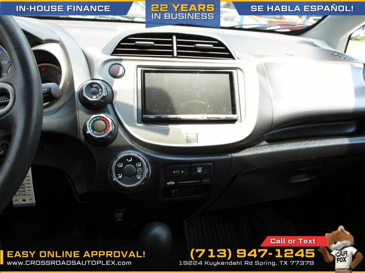 2010 SILVER /GRAY HONDA FIT 5-Speed AT (JHMGE8H24AS) with an 1.5L L4 SOHC 16V engine, AUTOMATIC transmission, located at 19224 Kuykendahl Rd, Spring, TX, 77379, (713) 947-1245, 30.049259, -95.491402 - used car loans/financing to South Houston TX, Pasadena TX, Galena Park TX, Jacinto City TX, Deer Park TX, Pearland TX, Cloverleaf TX, Friendswood TX, Houston TX, Channelview TX, Webster TX, West University Place TX, La Porte TX, League City TX, Bellaire TX & Seabrook TX. - Photo#15