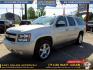 2013 SILVER CHEVROLET SUBURBAN LT 1500 2WD (1GNSCJE05DR) with an 5.3L V8 OHV 16V FFV engine, 6-SPEED AUTOMATIC transmission, located at 19224 Kuykendahl Rd, Spring, TX, 77379, (713) 947-1245, 30.049259, -95.491402 - LOOK!! NEW ARRIVAL CHEVROLET SUBURBAN LT, THIS SUBURBAN HAS GONE THROUGH CROSSROADS AUTOPLEXMULTI-POINT INSPECTION AND READY FOR DELIVERY. THIS VEHICLE IS EQUIPPED WITH 3RD SEATING FOR THE WHOLE FAMILY. POWER WINDOWS AND LOCKS, TILT, GREAT SOUND SYSTEM, LEATHER INTERIOR. MOTOR AND TRANSMISSION RUNS - Photo#0