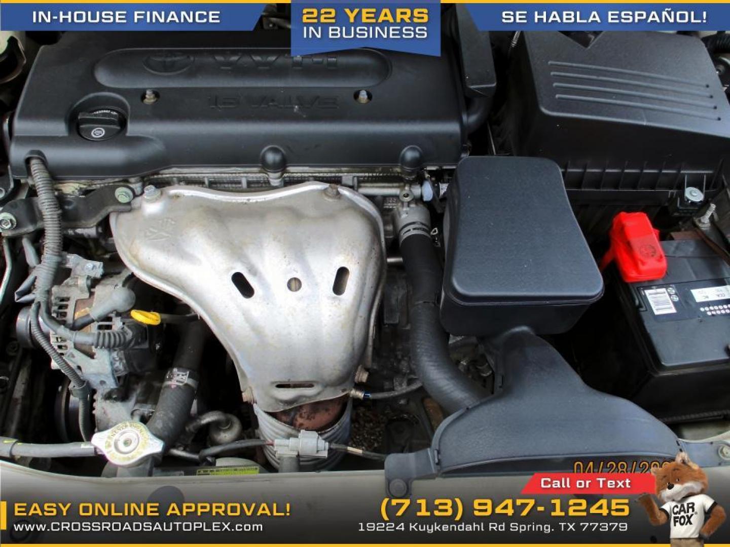 2007 GOLD /TAN TOYOTA CAMRY CE 5-Spd AT (4T1BE46K37U) with an 2.4L L4 DOHC 16V engine, 5-SPEED AUTOMATIC transmission, located at 19224 Kuykendahl Rd, Spring, TX, 77379, (713) 947-1245, 30.049259, -95.491402 - Photo#12