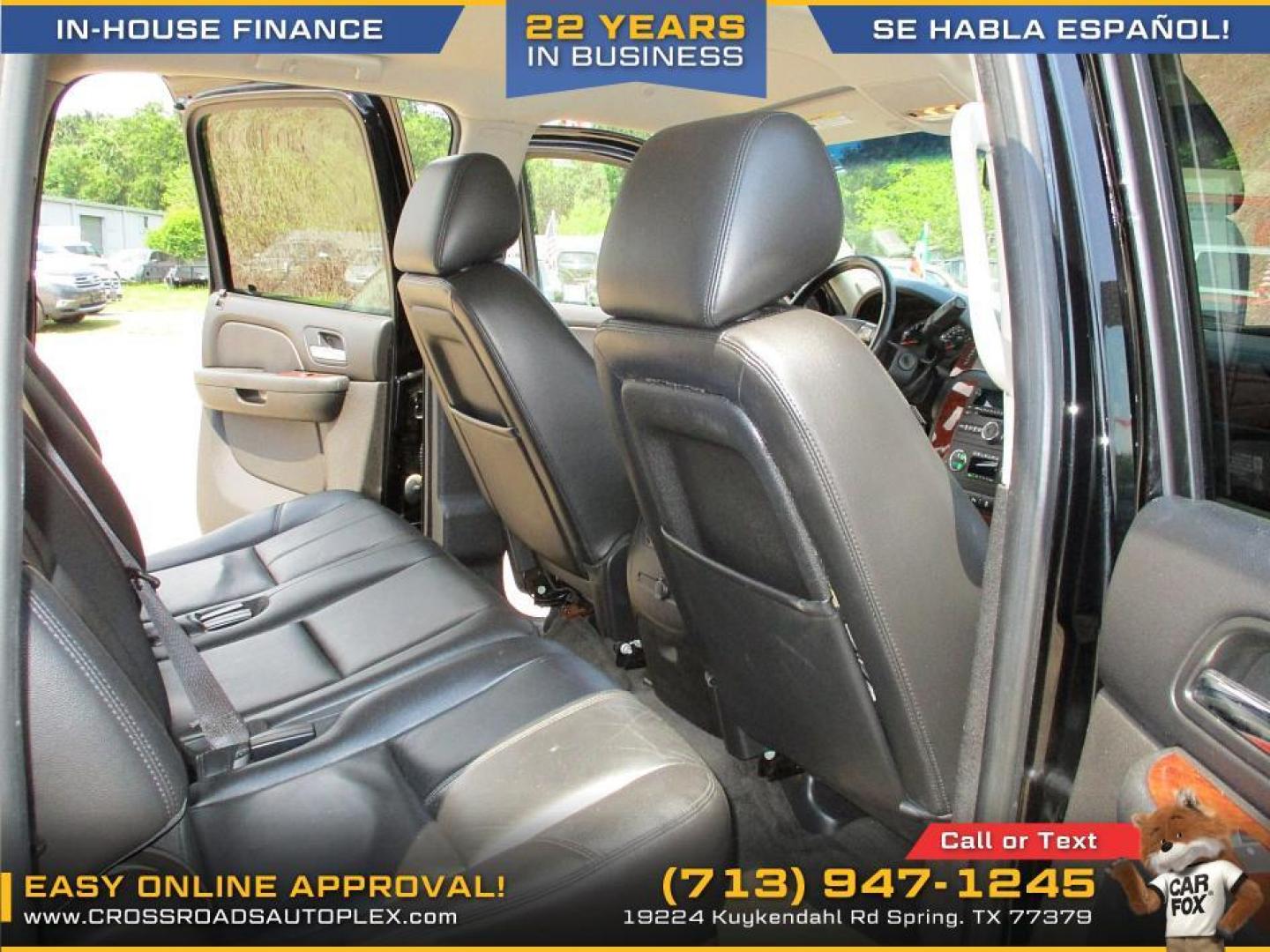 2014 BLACK /GRAY CHEVROLET SUBURBAN LT 1500 2WD (1GNSCJE0XER) with an 5.3L V8 OHV 16V FFV engine, 6-SPEED AUTOMATIC transmission, located at 19224 Kuykendahl Rd, Spring, TX, 77379, (713) 947-1245, 30.049259, -95.491402 - CALL US AT 713.947.1245 TO HEAR OUR FINANCE OPTIONS, WE IN HOUSE FINANCE - Photo#11