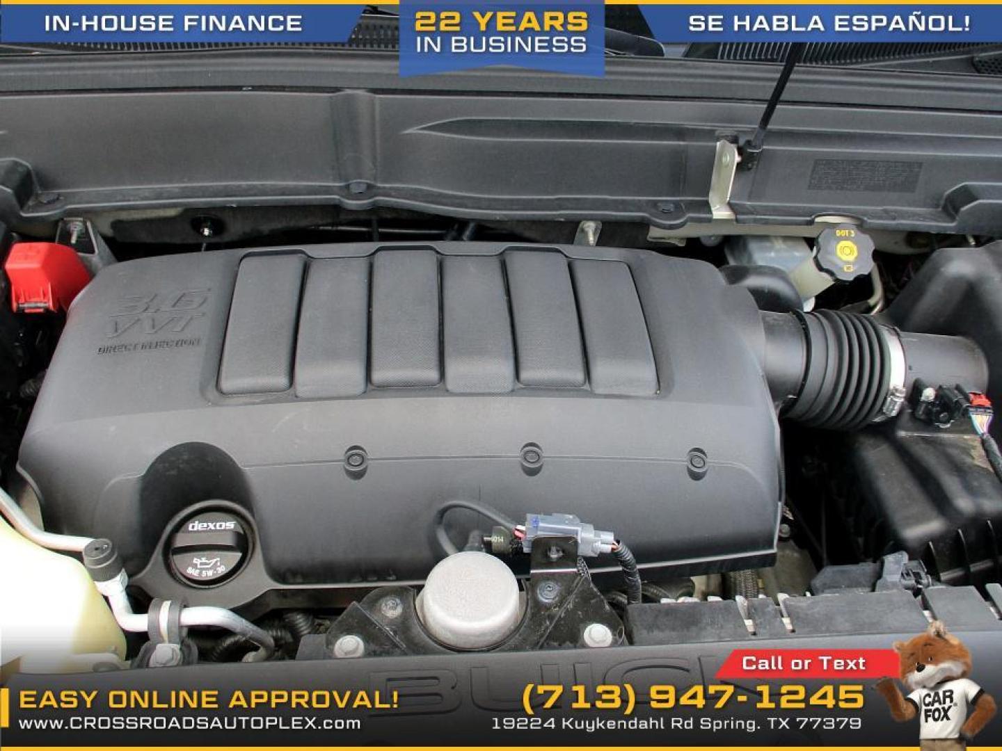 2012 BEIGE /TAN BUICK ENCLAVE Leather FWD (5GAKRCED9CJ) with an 3.6L V6 DOHC 24V engine, 6-SPEED AUTOMATIC OVERDRIVE transmission, located at 19224 Kuykendahl Rd, Spring, TX, 77379, (713) 947-1245, 30.049259, -95.491402 - WE IN HOUSE FINANCE, CALL US AT 713-947-1245 - Photo#11