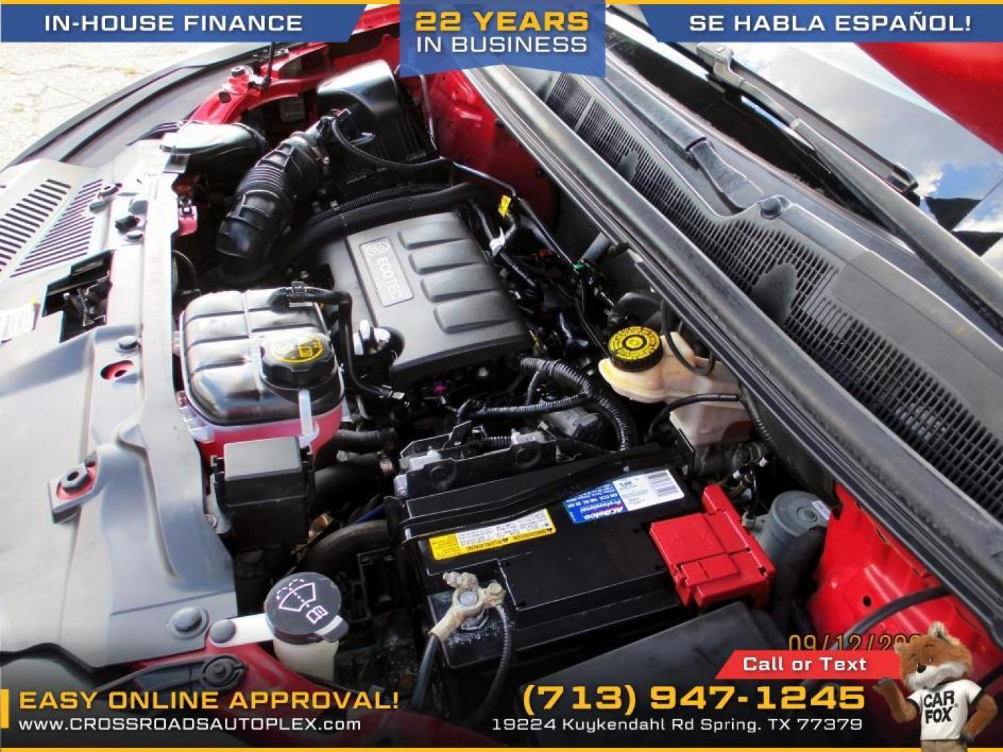 2018 RED /TAN BUICK ENCORE Preferred FWD (KL4CJASB5JB) with an 1.4L L4 DOHC 16V TURBO engine, 6-SPEED AUTOMATIC transmission, located at 19224 Kuykendahl Rd, Spring, TX, 77379, (713) 947-1245, 30.049259, -95.491402 - WE IN HOUSE FINANCE, CALL US AT 713-947-1245 - Photo#14