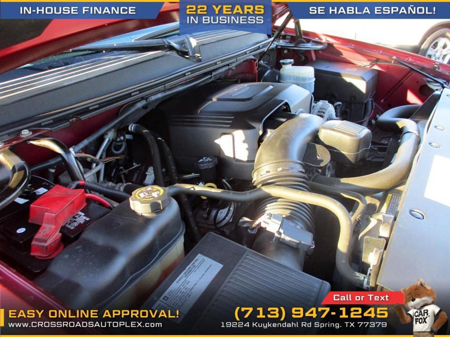2010 RED /GRAY CHEVROLET TAHOE LTZ 2WD (1GNUCCE01AR) with an 5.3L V8 OHV 16V FFV engine, 6-SPEED AUTOMATIC transmission, located at 19224 Kuykendahl Rd, Spring, TX, 77379, (713) 947-1245, 30.049259, -95.491402 - Photo#15
