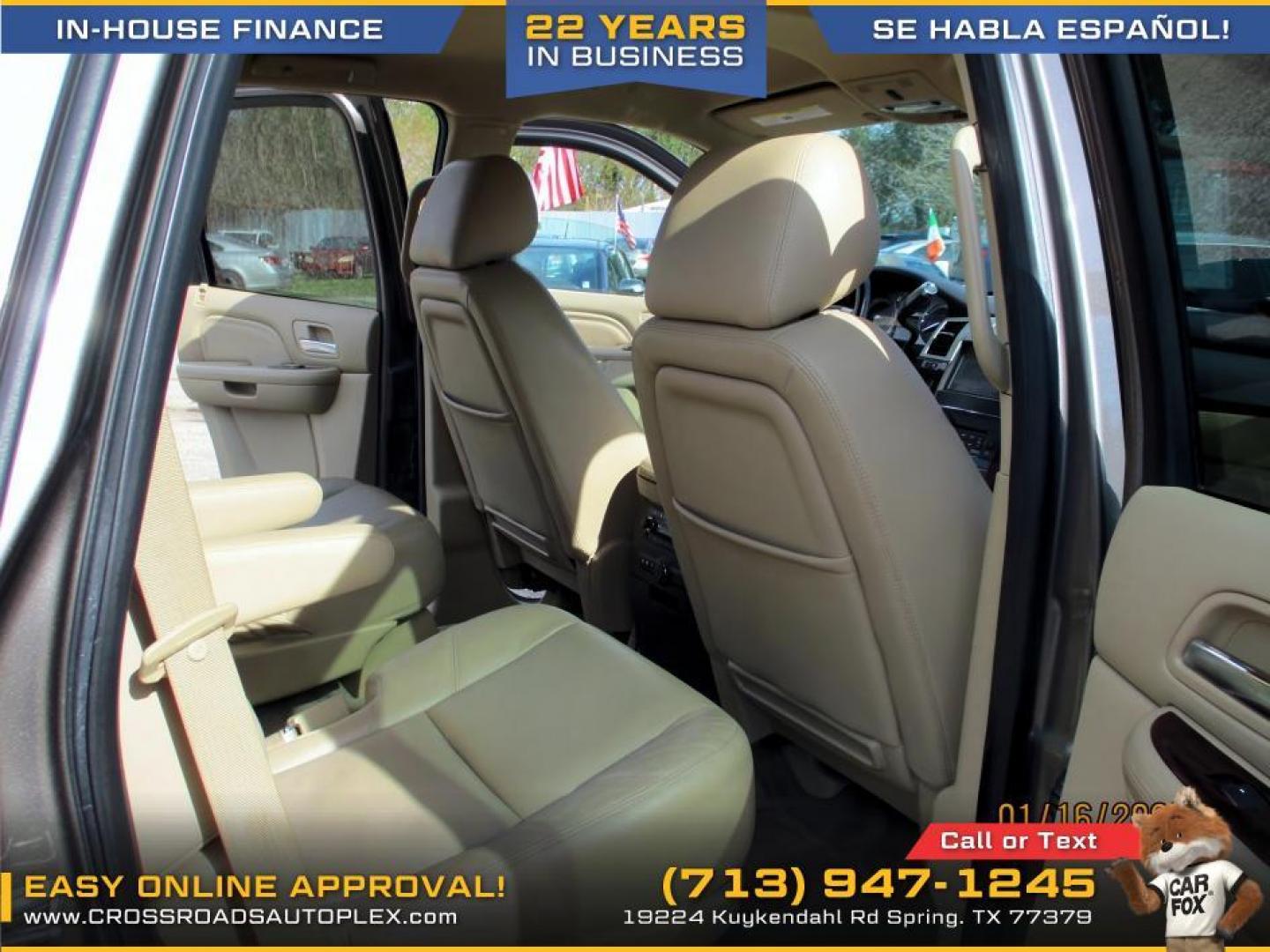 2012 BROWN /BROWN CADILLAC ESCALADE 2WD Luxury (1GYS3BEF9CR) with an 6.2L V8 OHV 16V FFV engine, 6-SPEED AUTOMATIC transmission, located at 19224 Kuykendahl Rd, Spring, TX, 77379, (713) 947-1245, 30.049259, -95.491402 - CALL US FOR FINANCING OPTIONS AT 713-947-1245 - Photo#12