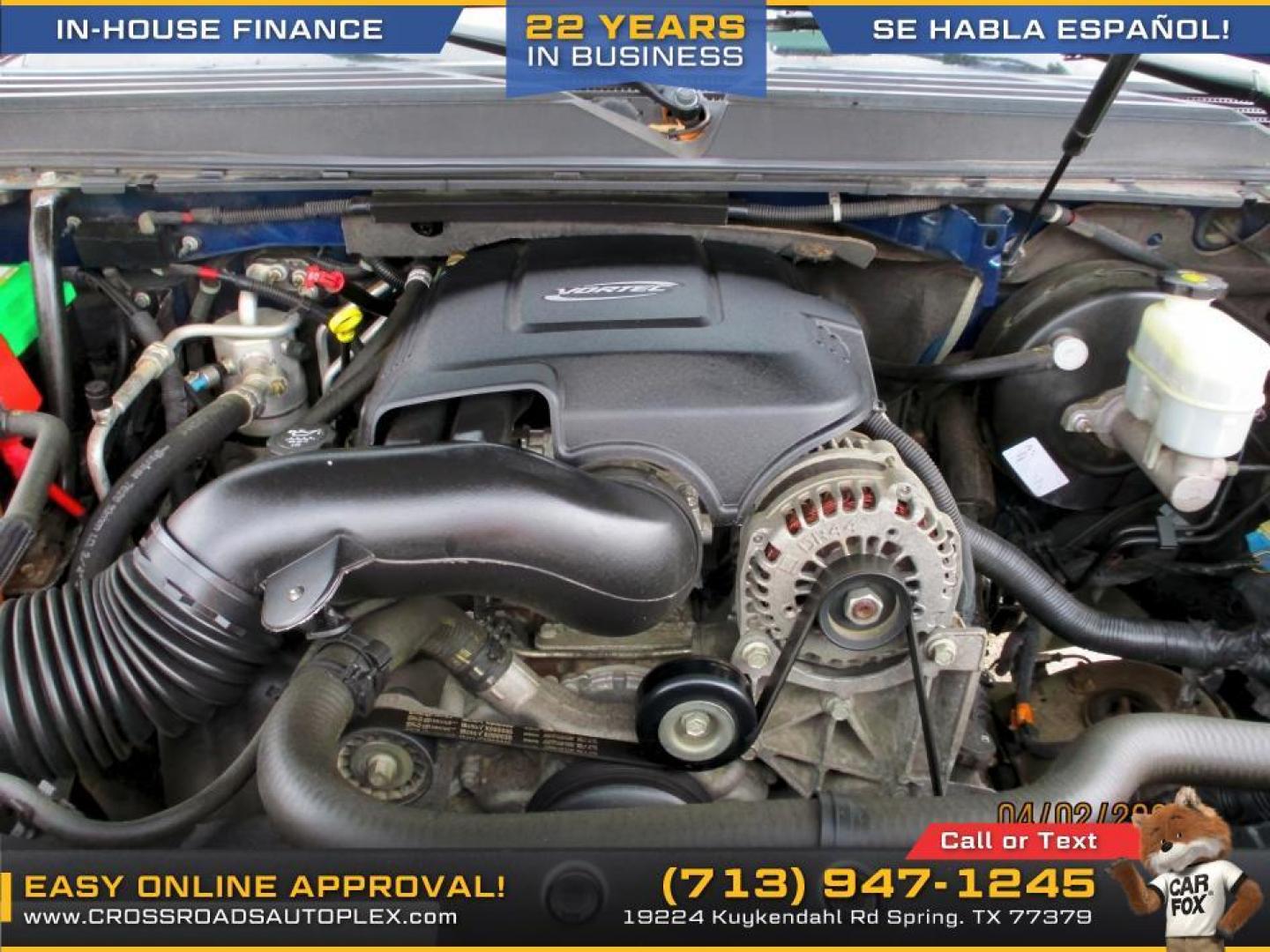 2007 BLUE /BLACK CHEVROLET SUBURBAN LS 1500 2WD (3GNFC16077G) with an 5.3L V8 OHV 16V FFV engine, 4-SPEED AUTOMATIC transmission, located at 19224 Kuykendahl Rd, Spring, TX, 77379, (713) 947-1245, 30.049259, -95.491402 - Photo#13