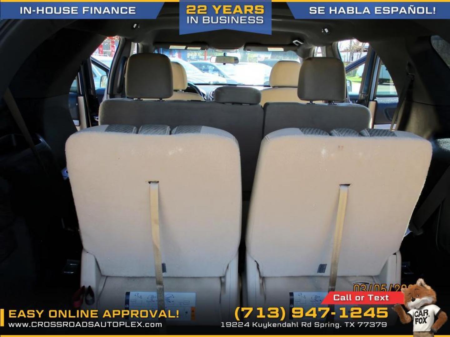 2017 BLUE /TAN FORD EXPLORER Base FWD (1FM5K7B87HG) with an 3.5L V6 DOHC 24V engine, 6-SPEED AUTOMATIC transmission, located at 19224 Kuykendahl Rd, Spring, TX, 77379, (713) 947-1245, 30.049259, -95.491402 - Photo#10