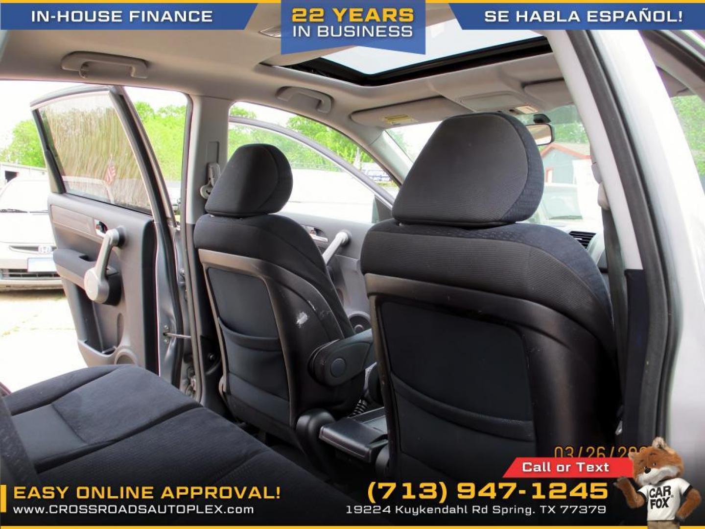 2007 SILVER /GRAY HONDA CR-V EX 4WD AT (JHLRE485X7C) with an 2.4L L4 DOHC 16V engine, 5-SPEED AUTOMATIC transmission, located at 19224 Kuykendahl Rd, Spring, TX, 77379, (713) 947-1245, 30.049259, -95.491402 - Photo#13
