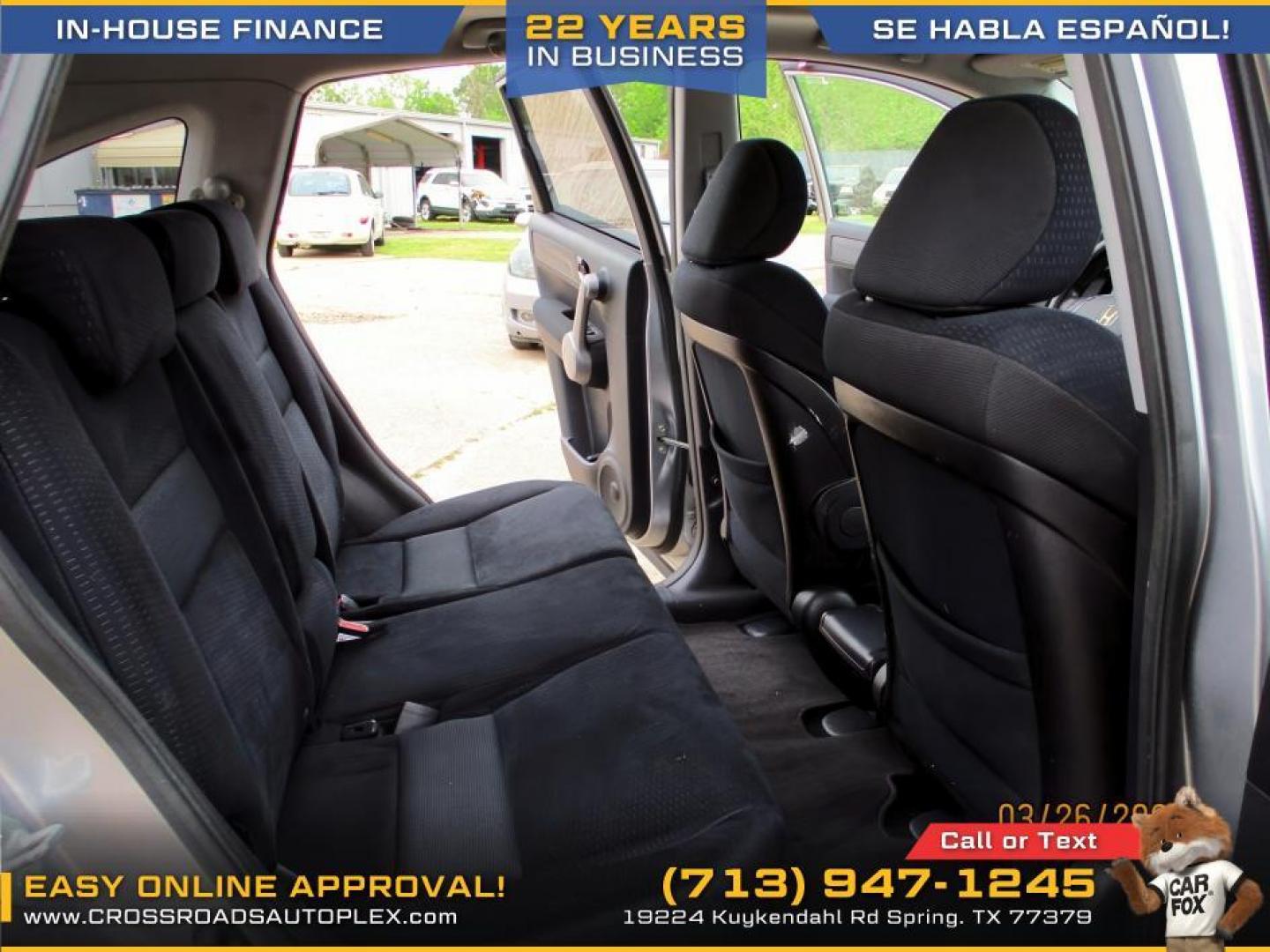 2007 SILVER /GRAY HONDA CR-V EX 4WD AT (JHLRE485X7C) with an 2.4L L4 DOHC 16V engine, 5-SPEED AUTOMATIC transmission, located at 19224 Kuykendahl Rd, Spring, TX, 77379, (713) 947-1245, 30.049259, -95.491402 - Photo#14