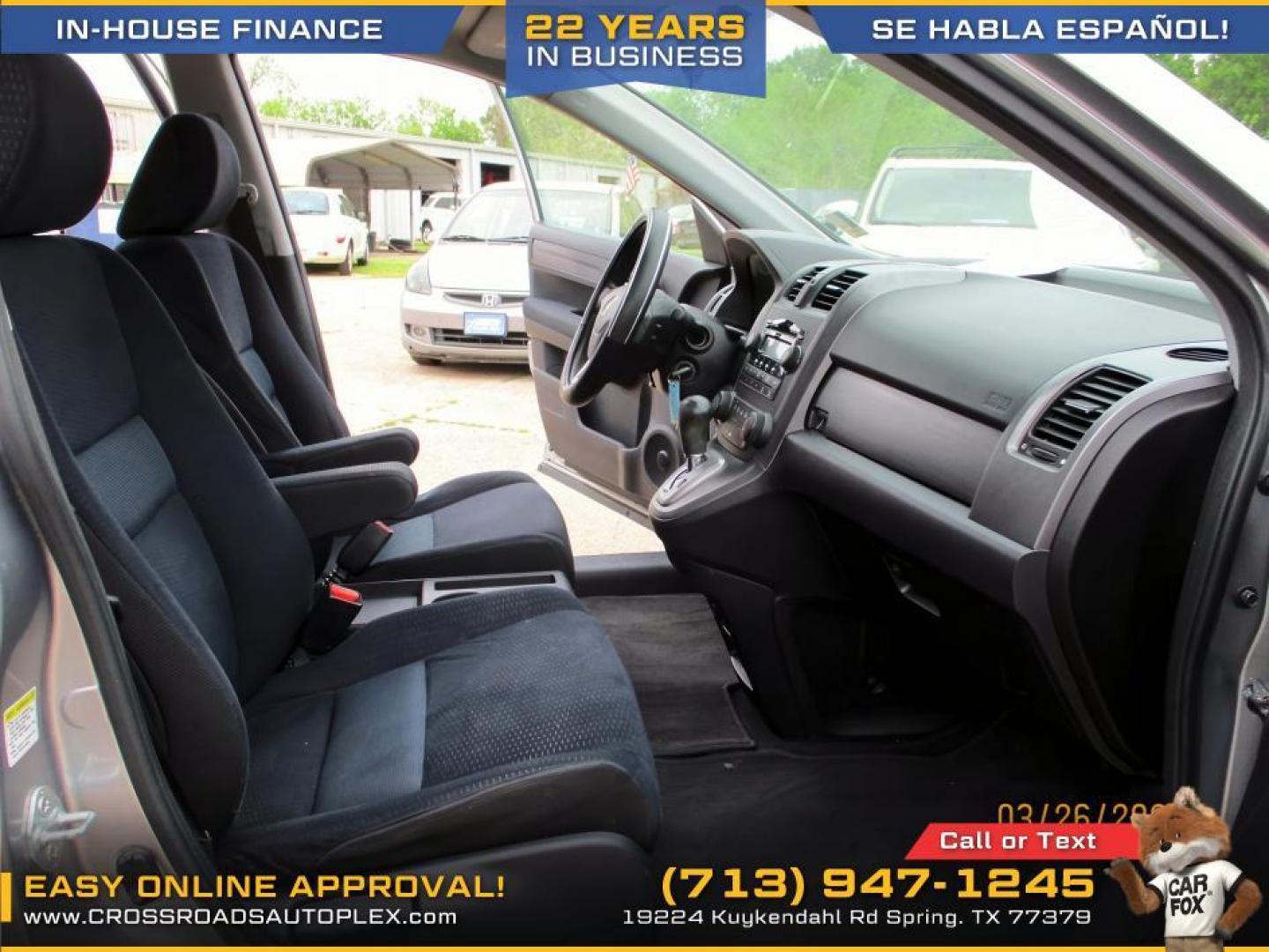 2007 SILVER /GRAY HONDA CR-V EX 4WD AT (JHLRE485X7C) with an 2.4L L4 DOHC 16V engine, 5-SPEED AUTOMATIC transmission, located at 19224 Kuykendahl Rd, Spring, TX, 77379, (713) 947-1245, 30.049259, -95.491402 - Photo#15